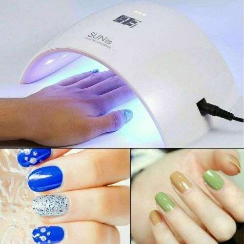Nail Lamp - 24W UV LED Nail Lamp - 24W LED UV Nail Curing Lamp - UV/LED Nail Lamp
