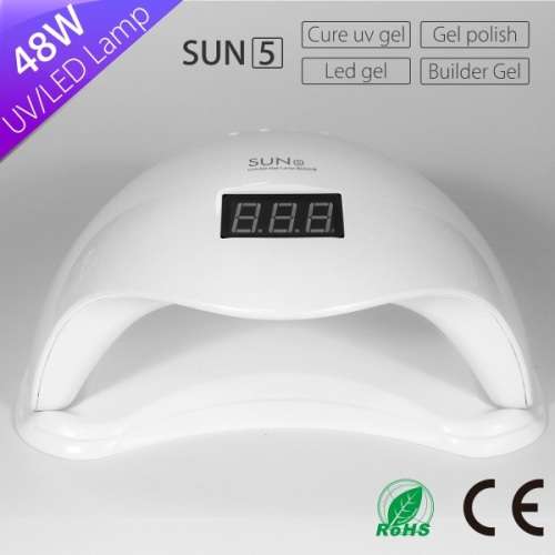 Nail Lamp - 48W UV LED Nail Lamp - 48W LED UV Nail Curing Lamp - UV/LED Nail Lamp