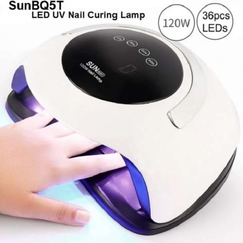 Nail Lamp - 120W UV LED Nail Lamp - 120W LED UV Nail Curing Lamp - UV/LED Nail Lamp