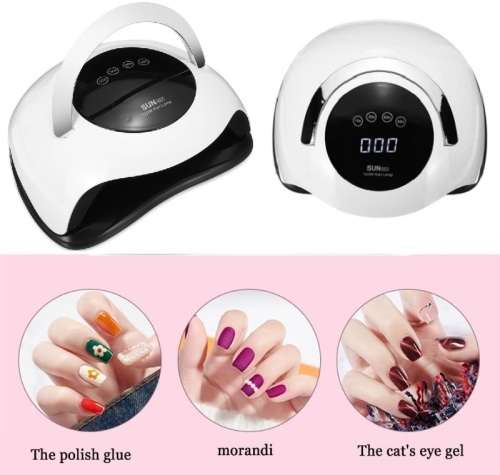 Nail Lamp - 120W UV LED Nail Lamp - 120W LED UV Nail Curing Lamp - UV/LED Nail Lamp