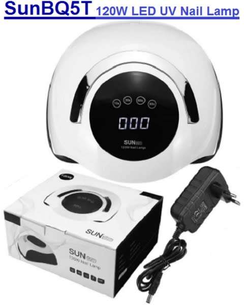 Nail Lamp - 120W UV LED Nail Lamp - 120W LED UV Nail Curing Lamp - UV/LED Nail Lamp