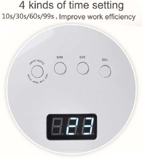 Nail Lamp - 72W UV LED Nail Lamp - 72W LED UV Nail Curing Lamp - SunX Plus UV/LED Nail Lamp