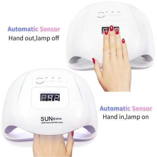 Nail Lamp - 72W UV LED Nail Lamp - 72W LED UV Nail Curing Lamp - SunX Plus UV/LED Nail Lamp