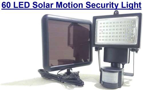 Solar Floodlight - 60 LED Solar Motion Light - 60 LED Solar Motion Garden Security Floodlight