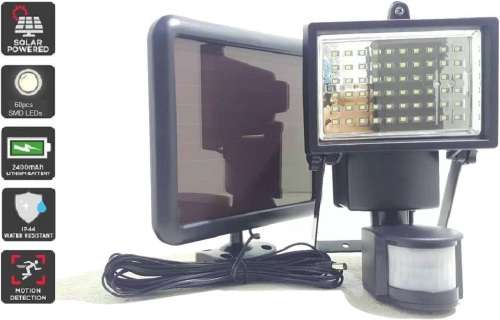 Solar Floodlight - 60 LED Solar Motion Light - 60 LED Solar Motion Garden Security Floodlight