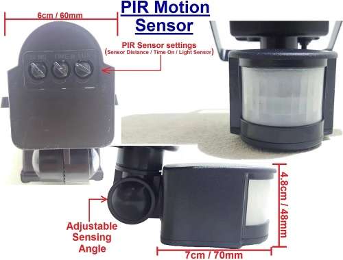 Solar Floodlight - 60 LED Solar Motion Light - 60 LED Solar Motion Garden Security Floodlight