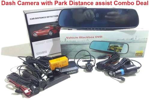 Dash & Reverse Camera + Parking Sensor Special!!! 2-In-1 Dash & Reverse Camera with Parking Sensors