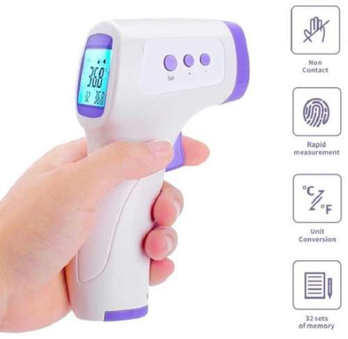 Infrared Thermometer - Dual Measuring IR Thermometer - BZ-R6 IR Body and Object Thermometer