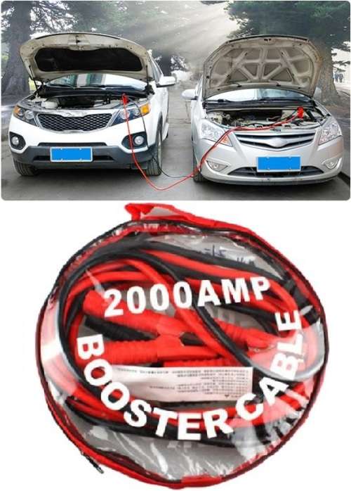 Jumper Cables - 2000Amp Booster Cables - 2000 Amp 2m long Jumper Cables