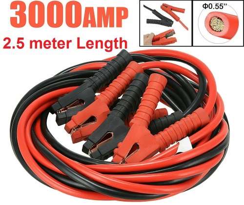 Jumper Cables - 3000Amp Booster Cables - 3000 Amp 2.5m long Jumper Cables
