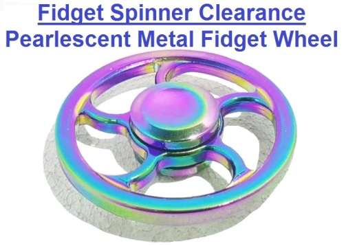 Fidget Spinner - Pearlescent Metal Fidget Spinner