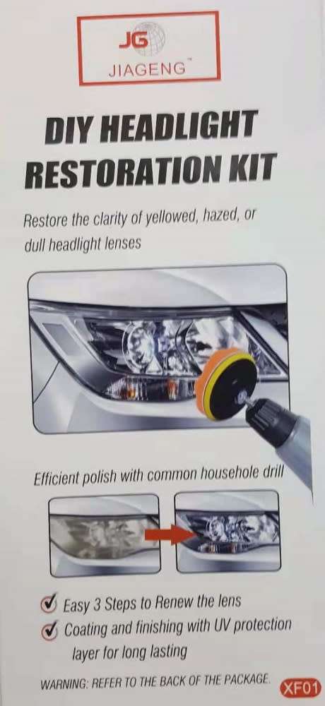 Headlight Restoration Kit - DIY Headlight Restoration Kit