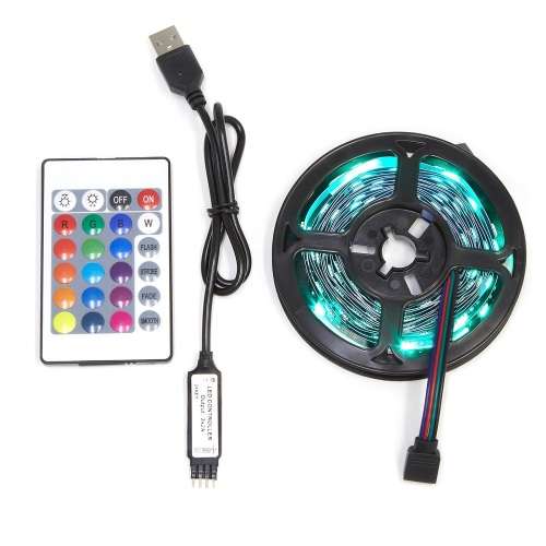 LED Light Strip - USB 3m RGBW LED Remote Controlled Light Strip