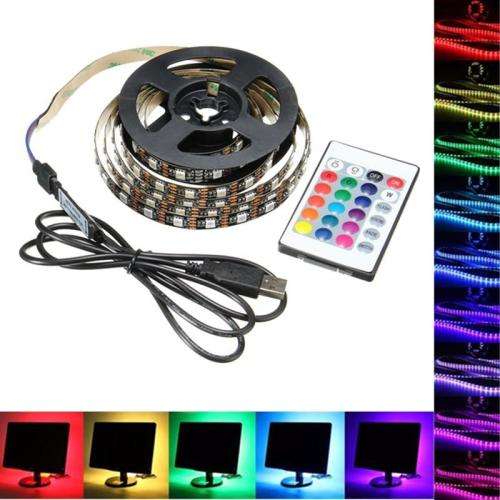 LED Light Strip - USB 3m RGBW LED Remote Controlled Light Strip