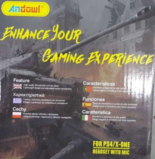 Gaming Headset - Gaming Headphones for Mobile Devices, PS4 and PC gaming