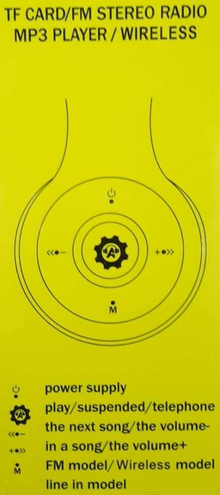 Bluetooth Earphones - BT Headphones with SD(TF) Card Reader