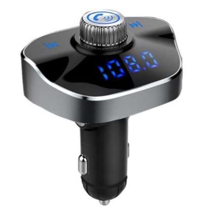 Bluetooth Car Charger - Car V7 BT Receiver - V7 FM radio, USB, SD(TF) Card & Bluetooth receiver