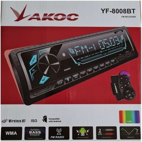 Car Radio - Bluetooth Car Radio and Media Player - YF-8008BT Car Radio
