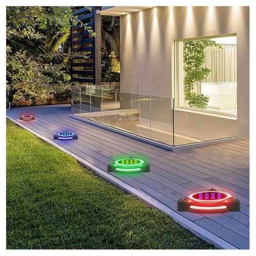 Solar Light - Solar RGB LED Garden Light - LED RGB Solar Path Light