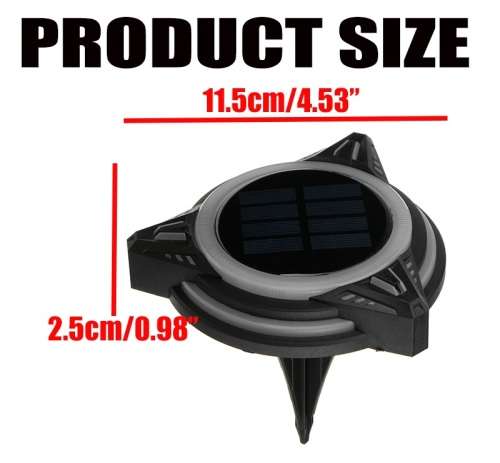 Solar Light - Solar RGB LED Garden Light - LED RGB Solar Path Light