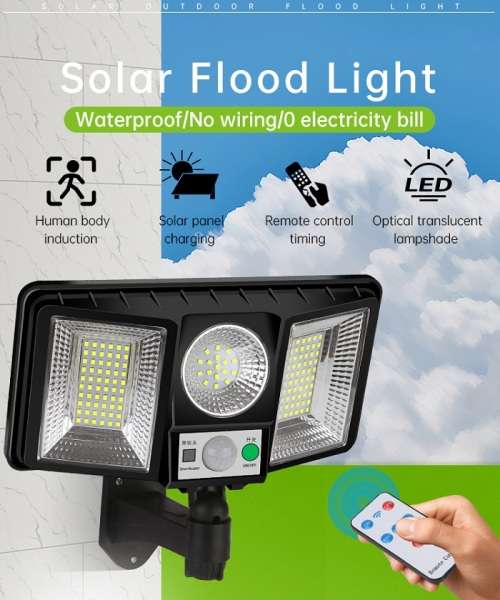 137 LED Solar Light - 137 LED Motion Sense Outdoor Light - Super Bright Outdoor Light