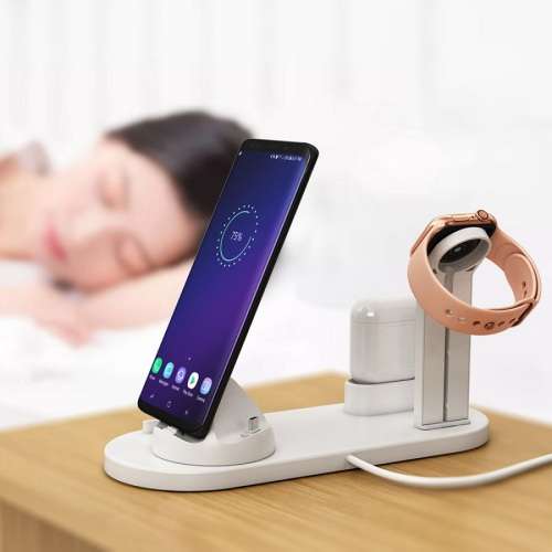 Charging Stand - Wireless 3-in-1 Charging Stand - Apple, Huawei & Samsung Charging Stand