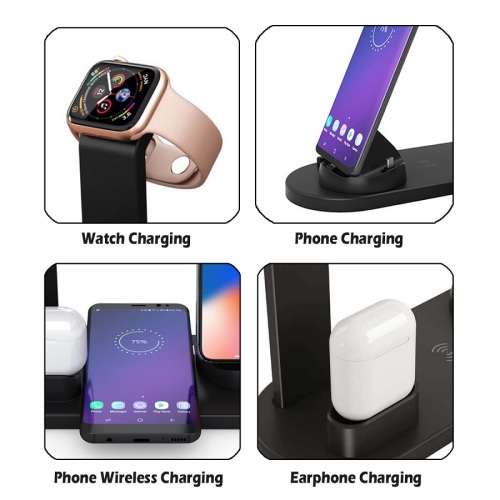 Charging Stand - Wireless 3-in-1 Charging Stand - Apple, Huawei & Samsung Charging Stand