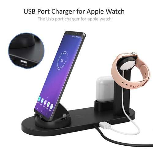 Charging Stand - Wireless 3-in-1 Charging Stand - Apple, Huawei & Samsung Charging Stand