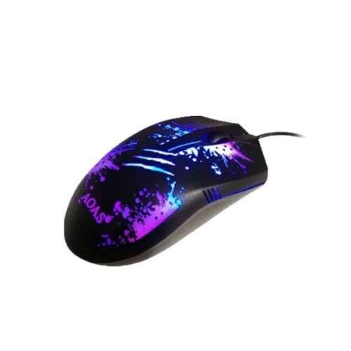 Keyboard - 4-in-1 Wired Keyboard Set - RGBW Backlit Keyboard, Mouse, Headset and Mouse Pad