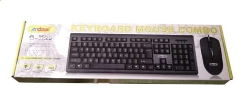 Keyboard - 2-in-1 Keyboard Set - Wired Office Style Keyboard and Mouse