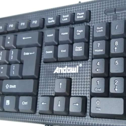 Keyboard - 2-in-1 Keyboard Set - Wired Office Style Keyboard and Mouse