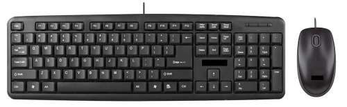 Keyboard - 2-in-1 Keyboard Set - Wired Office Style Keyboard and Mouse