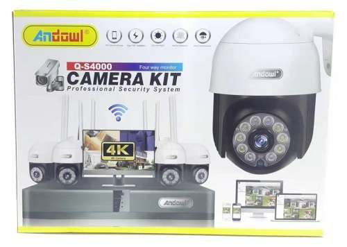 IP camera - PT NVR Camera Kit - PT Camera System - IP Wireless 360 PT Panoramic NVR Camera Set