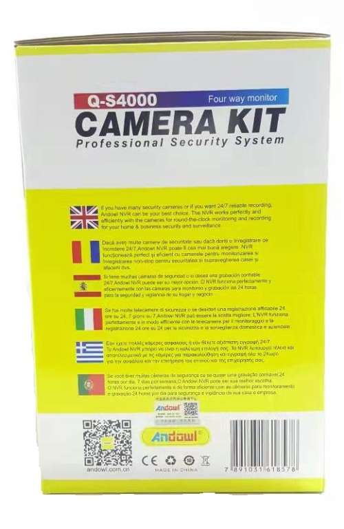 IP camera - PT NVR Camera Kit - PT Camera System - IP Wireless 360 PT Panoramic NVR Camera Set