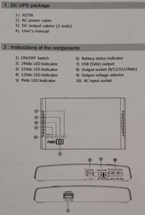 Mini Power Supply - Battery Backup - 8800mAh Mini UPS Power Supply for Routers, Mobiles and More