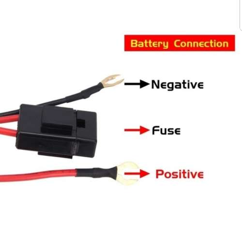 Wiring Harness - LED Bar Wiring Harness - Single Light Wiring Harness