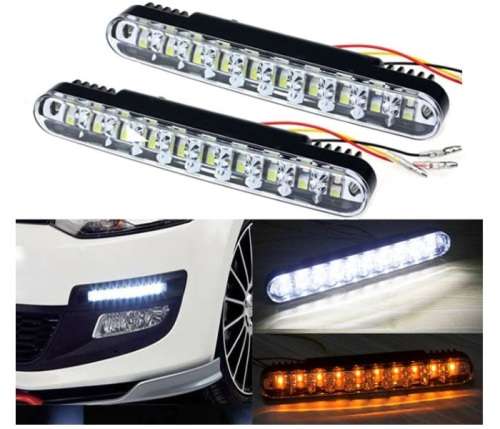 30 LED Daytime Running Light - 2-in-1 Daytime Running Light - 19cm DR Light