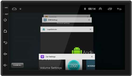 Android Car Radio - 7" Android Double Din Touch screen BT/USB/MP3 Mirror Link Media player