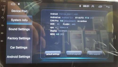 Android Car Radio - 10" Android Double Din Touch screen BT/USB/MP3 Mirror Link Media player