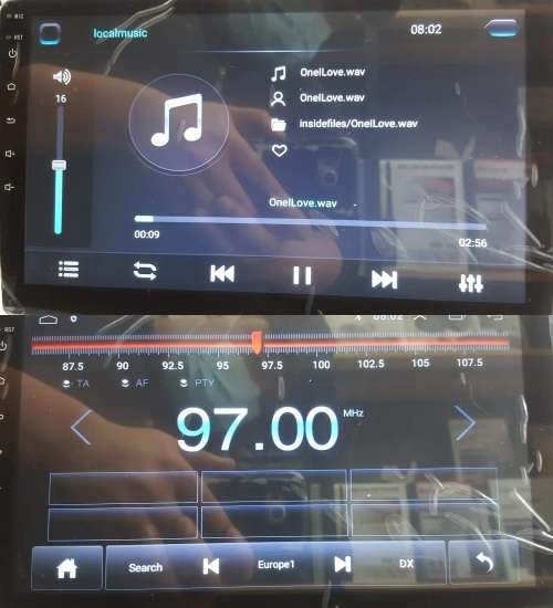 Android Car Radio - 10" Android Double Din Touch screen BT/USB/MP3 Mirror Link Media player