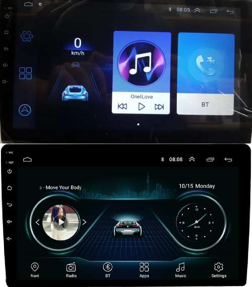 Android Car Radio - 10" Android Double Din Touch screen BT/USB/MP3 Mirror Link Media player