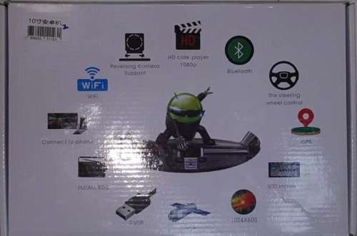 Android Car Radio - 10" Android Double Din Touch screen BT/USB/MP3 Mirror Link Media player