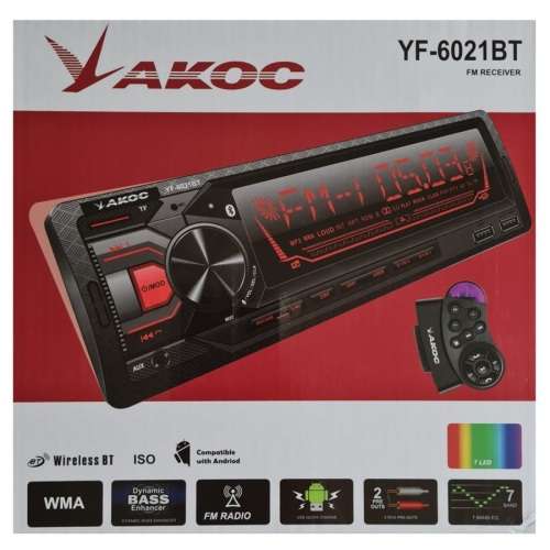 Car Radio - Bluetooth Car Radio and Media Player - YF-6021BT Car Radio