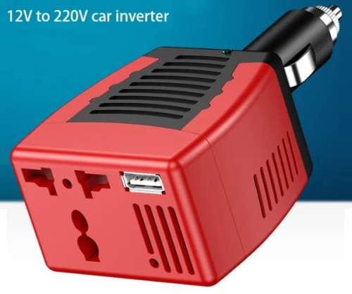 100W Inverter - DC to AC 12V 100W Car Power Inverter - 100W Car Lighter Socket Inverter