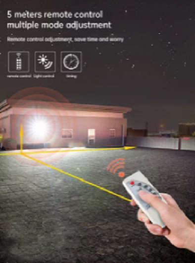 40W Solar Light - LED 40W Solar Floodlight - GD-8640 40W Solar Light