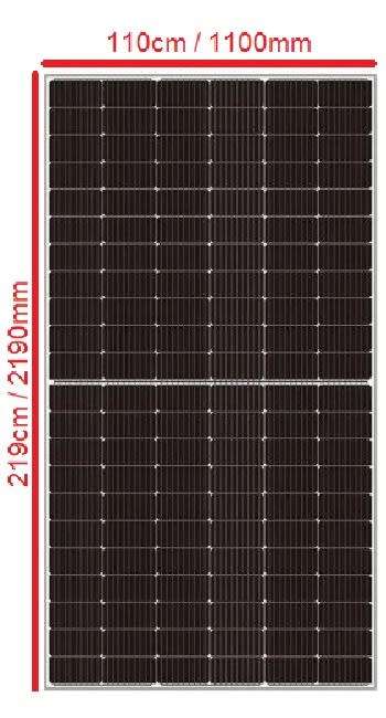 550W Solar Panel - Mono Cell 550W Solar Panel - Inkwe550W Mono Cell Solar Panel