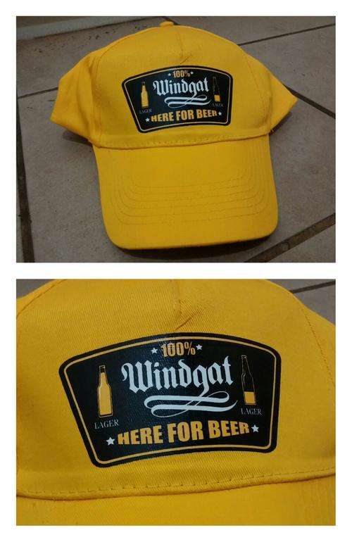 Authentic Custom Made WINDGAT (Windhoek Beer Logo) Cap