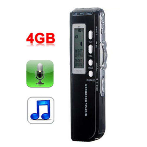 4GB voice and telephone recorder