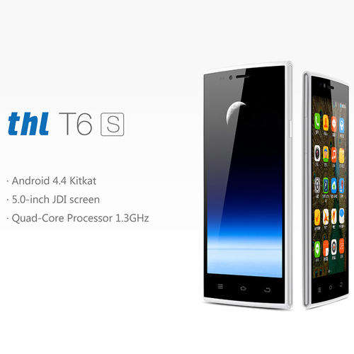 THL 6S 5" JDI SMARTPHONE ANDROID 4,4 QUAD CORE CPU, 1GB RAM & 8GB ROM, GESTURES.