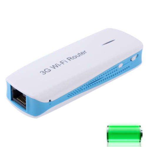 3 in 1 150Mbps WIFI Wireless Router with Mobile Power (1800mAh Mobile Power + 3G Hotspot + Wireless